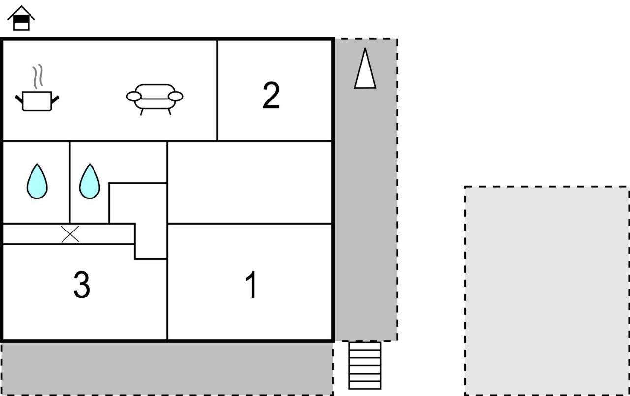 Nice Apartment In Jadranovo With Wifi Екстер'єр фото